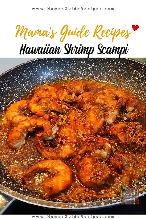 Filipino Shrimp Recipe, Hawaiian Shrimp, Shrimp Scampi Recipe, Scampi Recipe, Garlic Butter Shrimp, Butter Shrimp, Shrimp Scampi, Pinoy Food, Filipino Recipes