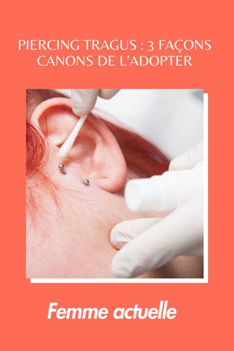 Très en vogue en ce moment, le piercing tragus est partout sur les réseaux sociaux. Allez-vous craquer pour la tendance ? Voici quelques images qui vont sûrement vous donner l'envie de sauter le pas ! Small Tragus Piercing, Piercing Oreille Tragus, Piercing Tragus, Tragus Piercings, Tragus, Piercings, Canon, Vogue