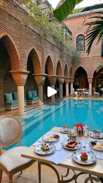 Hαуℓeу αndersen ❥ on Instagram: "If you’re visiting Marrakech, staying in a Riad is a must! @lasultanamarrakechofficiel is one of the most beautiful hotels I’ve ever stayed in. A perfect place to hide away within all the chaos of the city 🩵
Save this for later 📌 #marrakech #moroccotravel #moroccotrip #moroccohotels" Marrakech Riad, Riad Marrakech, Visit Marrakech, Morocco Travel, Beautiful Hotels, The Chaos, Staying In, Marrakech, Morocco