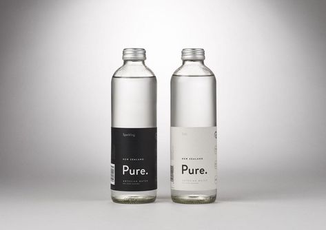 10 Most Impressive Product Label Designs of All Time Label Botol, Bottle Design Water, Water Bottle Label Design, Water Packaging, Botol Air, Drinks Packaging Design, Bottle Design Packaging, Water Branding, Bottle Label Design