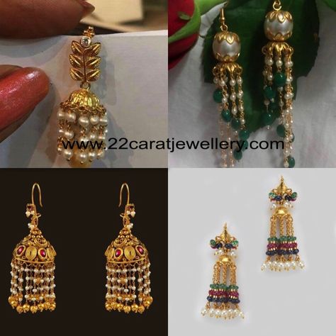 Gold Hanging Earrings Indian, Simple Gold Hoops, Gold Hanging Earrings, Gold Earrings Indian, Feather Earrings Silver, Simple Gold Earrings, Gold Jhumka Earrings, Antique Necklaces Design, Gold Earrings Models