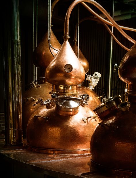 Distilling Alcohol, Gold Bottle, Copper Pot Still, Moonshine Still, Gold Bottles, Stainless Steel Tanks, Steam Distillation, Wine Barrels, Deli Food