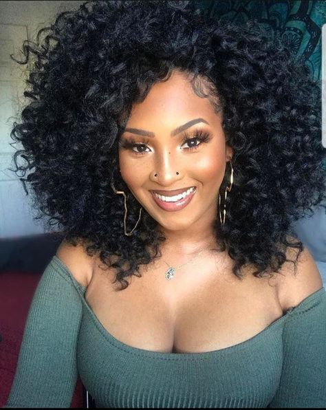 Hair Styles Model, Voice Of Hair, Crochet Curls, Curly Crochet Hair Styles, Protective Hairstyles For Natural Hair, Big Curls, Curly Hairstyles, Elegant Hairstyles, Love Hair