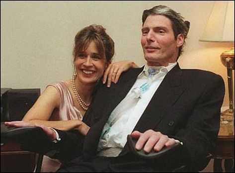 reeve and dana in october, 1995 Christopher Reeve, Film Director, American Actors, Superman, I Love Him, Love Him, Acting, Actors, Film