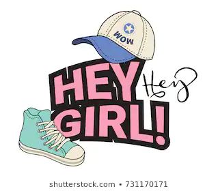 Sneakers Illustration, Japanese Costume, Happy Birthday Wallpaper, Birthday Wallpaper, Tshirt Design Inspiration, Cute Hat, Girl Stickers, Hey Girl, Girls Cartoon Art