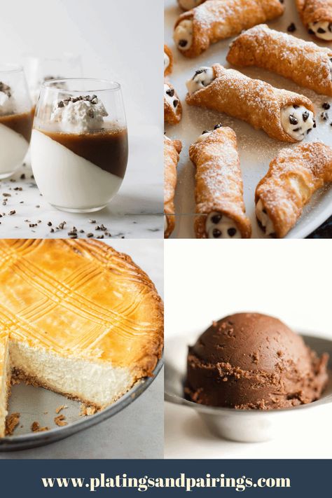 Italian Dessert Table Ideas, Italian Themed Desserts, Easy Italian Dessert Recipes, Tiramisu Cannoli, Easy Italian Desserts, Italian Dessert Recipes, Authentic Italian Desserts, Italian Desert, Italian Desserts Easy