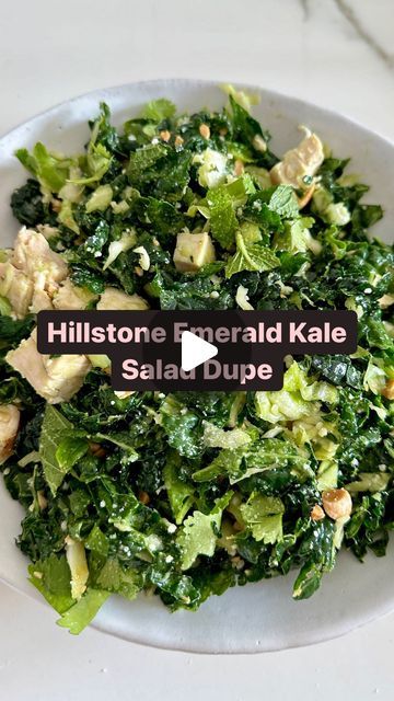 Pamela Salzman on Instagram: "You asked for it, so here it is - my copycat recipe of the wildly popular Hillstone Emerald Kale Salad.  It so delicious and I love the all the flavors and textures.  It’s truly quite easy to make at home. Pro tip: always massage your kale with some dressing to soften the leaves.  WAY better like that! Salad ingredients include kale, cabbage, grilled chicken, peanuts, parmesan, cilantro, mint, green onions and a peanut vinaigrette. Sounds like an unusual combo, but it is fantastic.
I am including this recipe in my newsletter TODAY in the section for paid subscribers. Most of my newsletter is free including my “May Favorites,” but I add in an extra new recipe each week for paid subscribers and it's worth it! How do you subscribe to my newsletter?
*Type NEWSLETT Cabbage Grilled, Cucumber Mint Salad, Kale Cabbage, Salad Meals, Asian Salad Recipe, Peanut Salad, Salad Kale, Future Chef, Kale Salad Recipes