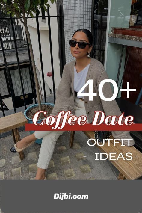 Comfy Cute Brunch Outfits, Call Brunch Outfit, Brunch Outfit Cold Weather Casual, Casual Coffee Date Outfit Fall, Coffe Date Pics Ideas, First Date Brunch Outfit, Brunch Date Outfit Fall, First Date Fall Outfit Ideas, Outfit For Breakfast With Friends