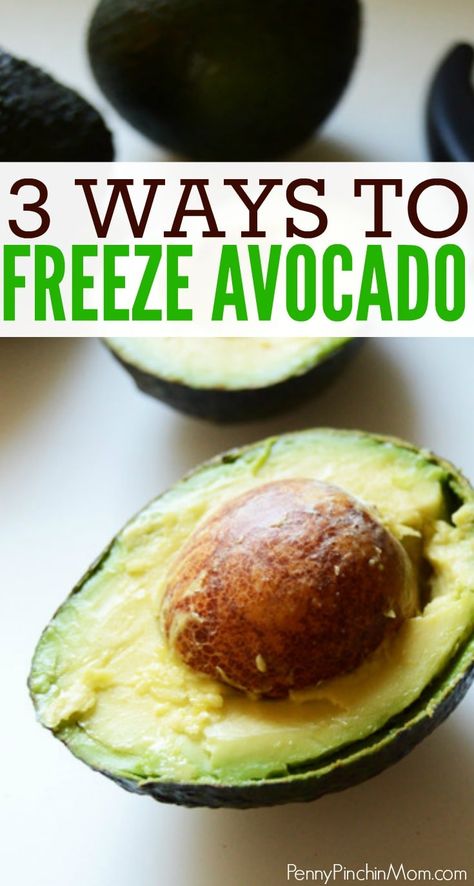 How To Freeze Avocado, Freezing Avocados, Can You Freeze Avocado, Avocado Storage, Freeze Avocado, Coconut Tart, How To Cut Avocado, Brown Spots Removal, Freezer Cooking