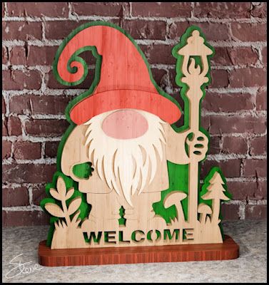 Steve Good Scroll Saw Free Pattern, Steve Good Scroll Saw Patterns, Welcome Gnome, Scrollsaw Workshop, Best Scroll Saw, Scroll Saw Blades, Scroll Saw Patterns Free, Scroll Saw Pattern, Diy Wooden Projects