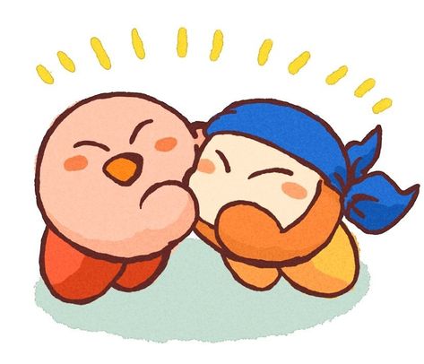 Bandana Dee, Creepypasta Anime, Waddle Dee, Kirby Stuff, Kirby Character, Meta Knight, Kirby Art, Star Children, Video Game Characters