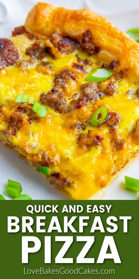 Breakfast Pizza Easy Breakfast Pizza, Brunch Pizza, Breakfast Pizza Recipe, Crescent Recipes, Counting Carbs, Homemade Breakfast, Breakfast Pizza, Delicious Breakfast Recipes, Best Breakfast Recipes