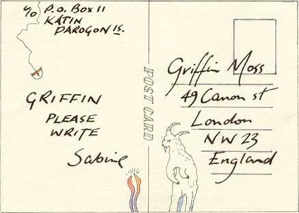 postcard Griffin And Sabine, Most Beautiful Books, Nick Bantock, Monica Lee, Art Eras, Envelope Lettering, Beautiful Books, Handwritten Notes, Girl Reading