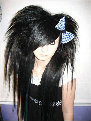 Scene Queen Hair, Scene Hair Long, Black Scene Hair, Hairstyles Japanese, Scene Hairstyles, Scene Haircuts, Long Scene Hair, Emo Scene Girls, Indie Scene