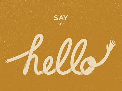 say hello Hello Typography, Lightbox Signage, Hello Design, Hex Color, Funny Words To Say, Lettering Inspiration, Hex Colors, Funny Words, Design Typography