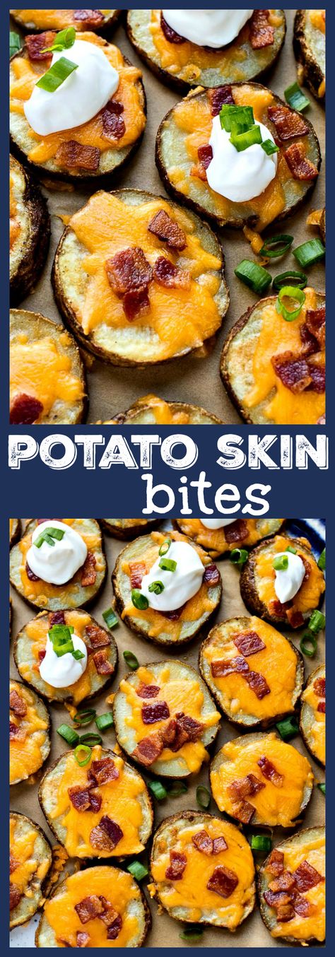 Potatoes Skins, Potato Skin Bites, Russet Potato Recipes, Potato Skin, Scalloped Potato Recipes, Potato Sides, Twice Baked Potatoes, Potato Skins, Russet Potatoes