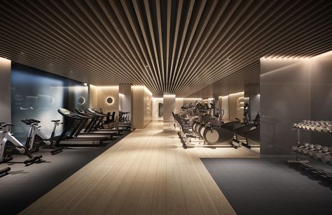 Gym Lighting, Gym Design Interior, Space Hotel, Hotel Gym, Gym Interior, Gym Lockers, Home Gym Design, Sport Video, Gym Room