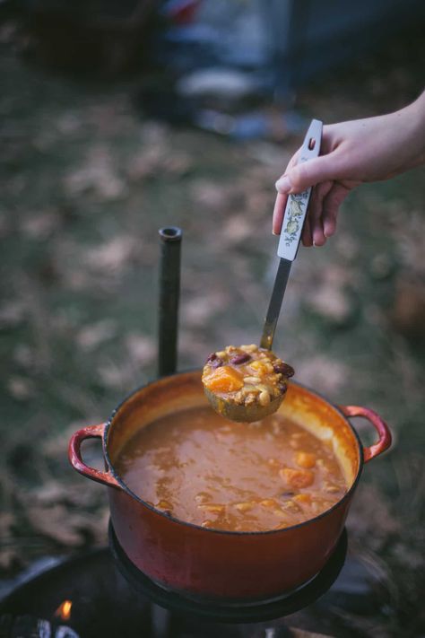 Butternut Squash Chili | Adventures in Cooking Mascarpone Pancakes, Cottage Core Recipes, Squash Chili, Butternut Recipes, Butternut Squash Chili, Butternut Squash Recipes, Eat Seasonal, How To Cook Sausage, Camping Trip