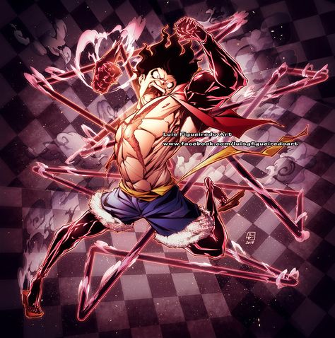 Luffy Snakeman, Dragon Transformation, Luffy Gear Fourth, Luffy Gear 4, One Piece Series, One Piece Tattoos, Gear 4, Luffy Gear 5, One Piece Ace