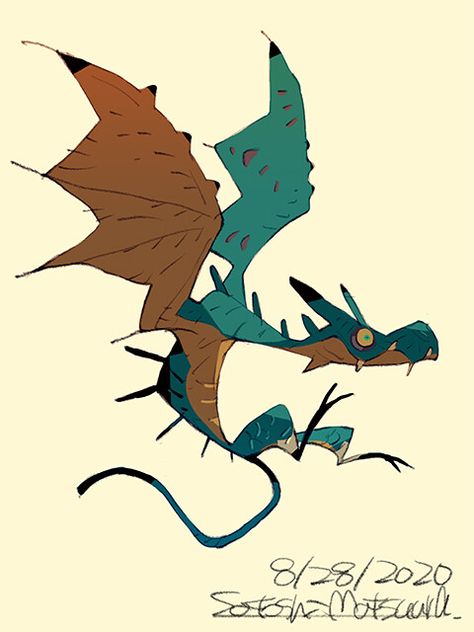 Satoshi Matsuura, Dragon Cartoon, Bd Art, Cartoon Dragon, Dragon Illustration, Creature Drawings, Desenho Tattoo, Cute Dragons, Dragon Drawing