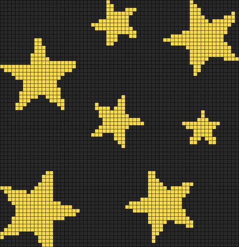 Two Colour Alpha Pattern, Alpha Patterns Knitting, Alpha Graph Patterns, Star Tapestry Crochet, Pixel Stars, Star Pixel Pattern, Star Graph Pattern, Alpha Patterns 2 Colors, Star Pixel Grid