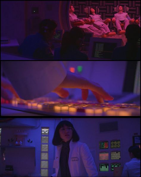 Maniac [2018] Maniac Netflix, Movies Cinematography, Film Screencaps, Netflix Film, Cinema Art, Color Script, Mad Science, Crayon Box, Alien Concept Art