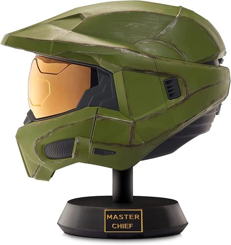 preternia on Twitter: "Jazwares HALO Master Chief Deluxe Helmet with Stand is down to $41.99 on Amazon Prime - https://t.co/57QU8H3Qvn #ad https://t.co/3JNCexIHbo" / Twitter Master Chief Helmet, Halo Master Chief, Master Chief, Amazon Prime, Video Game, Halo