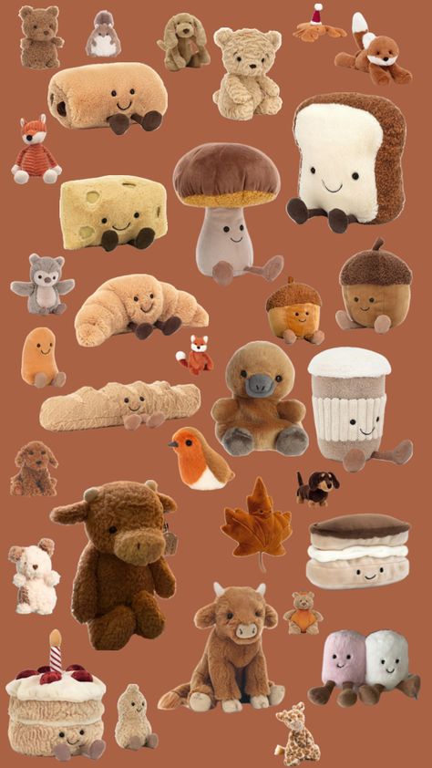 #jellycat #plush #cozy #autumn #plushies #stuffedanimals Jellycat Plush, Jellycat Stuffed Animals, Cute Squishies, Gift Inspo, Pumpkin Spice Season, A Silent Voice, Cozy Autumn, Cute Stuffed Animals, Birthday Wishlist