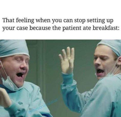 Surgical Technologist Humor, Operating Room Nurse Humor, Operating Room Humor, Circulating Nurse, Healthcare Memes, Surgery Humor, Sterile Processing, Surg Tech, Hospital Humor