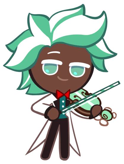 Mint Choco Cookie, Mint Choco, Cookie Run Kingdom, Mint Candy, Cookie Run, Mint, Hair