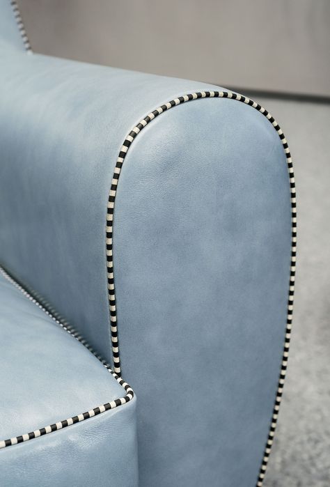 Paola Navone, Pipe Decor, Design Del Prodotto, Furniture Details, Armchair Design, Leather Furniture, Leather Armchair, Custom Upholstery, Furniture Fabric