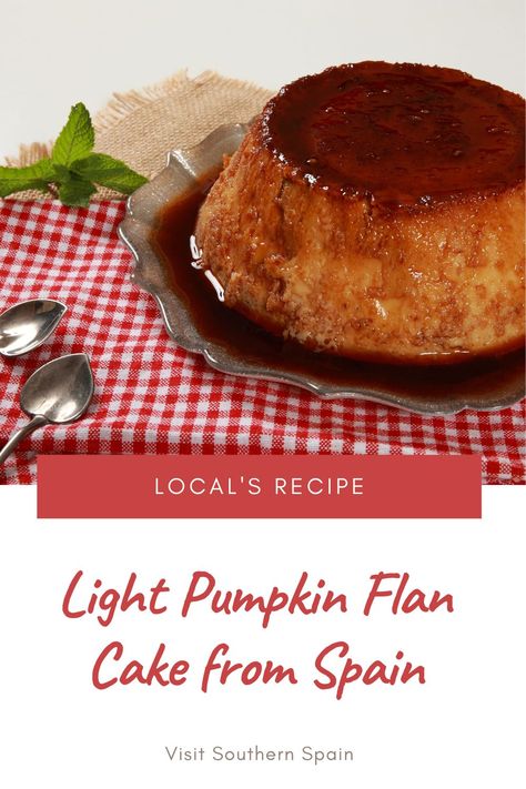 Pumpkin Flan Cake Recipe, Flan Cake Recipe, Spanish Flan, Recipe With Pumpkin, Pumpkin Flan, Spanish Desserts, Flan Cake, Pumpkin Recipes Easy, Rich Cake