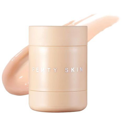 Shop Fenty Skin's Plush Puddin' Intensive Recovery Lip Mask With Pomegranate Sterols + Vitamin E at Sephora. This is a lip mask. Fenty Skin, Lip Mask, Fenty Beauty, Pomegranate, Vitamin E, Rihanna, Sephora, Face Paint, Vitamins