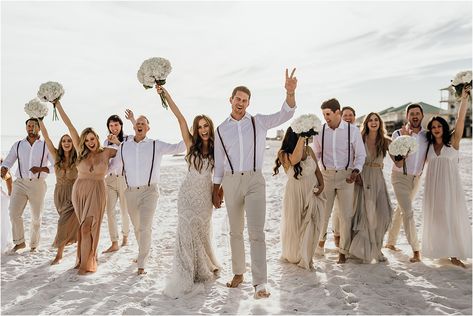 Beach Wedding Pics, Miramar Florida, Beach Wedding Groom, Small Beach Weddings, Wedding Fotos, Dream Beach Wedding, Beach Wedding Attire, Wedding Picture Poses, Beach Wedding Inspiration