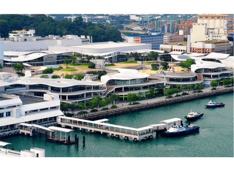 VivoCity in Singapore by DP Architects, Toyo Ito & Associates, Elmich & many more... http://bit.ly/1yzAy8w Vivo City Singapore, Sendai Mediatheque, Dp Architects, Central Atrium, Vivo City, Waterfront Promenade, Reflection Pool, Singapore Architecture, Commercial Center