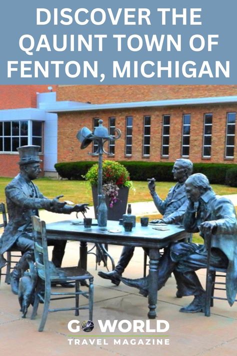 Discover Fenton, Michigan - a small town with a rich history and a welcoming community. Plan your visit to experience its charm and beauty. Fenton Michigan, Travel Marketing, Budget Vacation, Culinary Travel, Fun Travel, World Cities, Romantic Travel, Culture Travel, Usa Travel