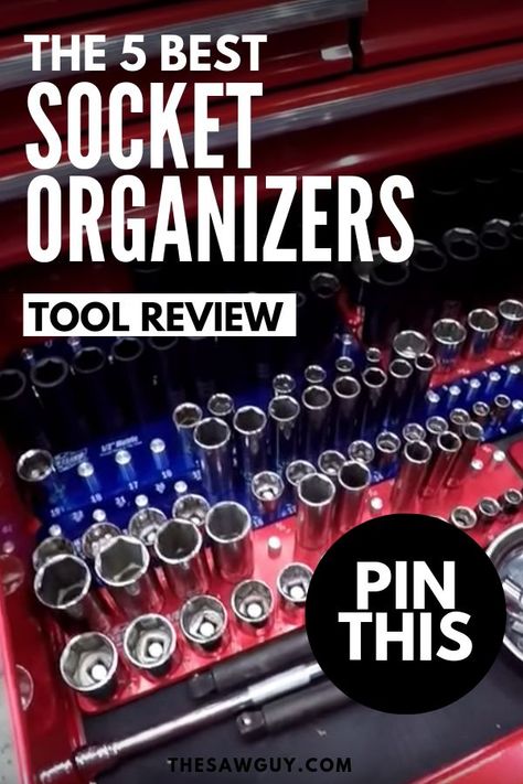 Toolbox Socket Organizer, Tool Wall Storage, Socket Storage, Car Repair Diy, Socket Organizer, Tool Box Organization, Socket Holder, Tool Organizers, Socket Set