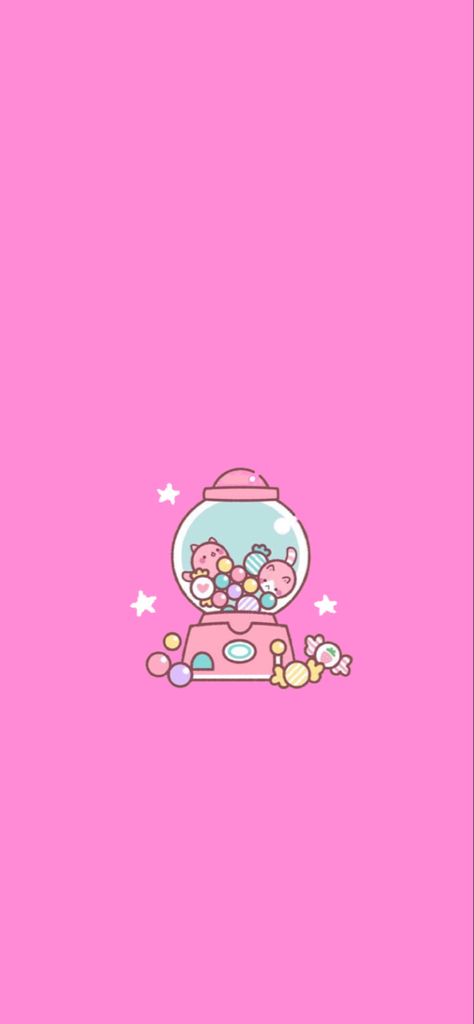 Gumball Machine Wallpaper, Bubble Gum Wallpaper, Wallpaper Girly, Marina And The Diamonds, Gumball Machine, Iphone Wallpaper Girly, Vintage Poster Art, Bubblegum Pink, Vintage Poster