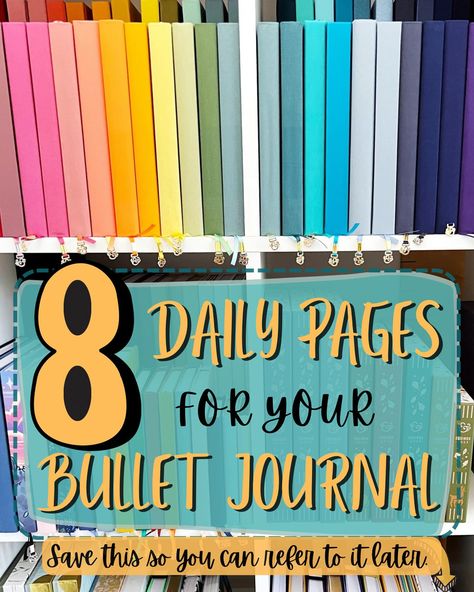 💡 Need some new ideas for your Bullet Journal? Here are 8 ‘𝐃𝐚𝐢𝐥𝐲 𝐋𝐚𝐲𝐨𝐮𝐭’ pages to try. ⇨ 𝚂𝚊𝚟𝚎 𝚜𝚘 𝚢𝚘𝚞 𝚌𝚊𝚗 𝚛𝚎𝚏𝚎𝚛 𝚋𝚊𝚌𝚔 𝚝𝚘 𝚒𝚝 𝚕𝚊𝚝𝚎𝚛 ⇦ Have you tried a daily spread in your bullet journal? You may regularly dedicate a whole page to daily tasks, or it may be something when you have a particularly busy day ahead. Take a look for any inspiration that may help you balance workloads and include time for yourself too! Follow @thejournalcorner for more journaling ideas and inspiration. #bulletjour... Daily Journal Ideas Layout, Bullet Journal Daily Layout, Time For Yourself, Daily Page, Daily Task, Bujo Inspiration, Daily Tasks, Journaling Ideas, Busy Day