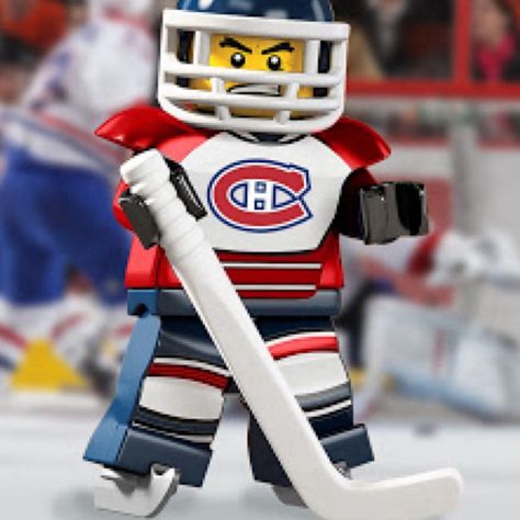 lego habs twitter Lego Hockey, Lego Decorations, Nhl Hockey, Hell Yeah, Ice Hockey, Winter Sports, Mini Figures, Football Helmets, Nhl