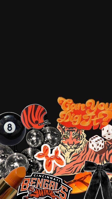 Bengals Aesthetic, Bengals Wallpaper, Iphone Background Wallpaper, Cincinnati Bengals, Lock Screen, Background Wallpaper, Iphone Background, Aesthetic Wallpaper, Cincinnati