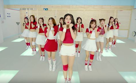 ioi- very very very Cover Outfits, Beauty Crush, Dance Cover, Elegant Outfit, Kpop Girl Groups, Bts Funny, Sims 4, Cheer Skirts, A Team