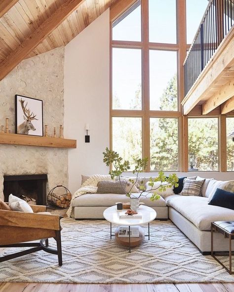 Tips for Sustainable Interior Design with an Eco-conscious Mindset: Sustainable Interior Design Tips Eco Friendly House Architecture, Sustainable Design Interior, Timber Frame Exterior, Wooden House Decor, Chalet Decor, Eco Friendly Interior Design, Sustainable Interior, Deer Photography, Eco Friendly Interior