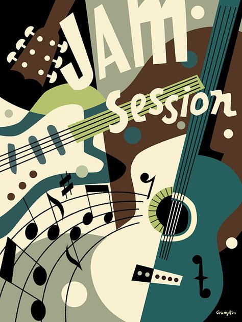 Music Mural Art, Music Illustration Design, Music Design Ideas, Music Mural, Violin Poster, Retro Music Poster, Retro Music Art, Music Graphic Design, Piano Art