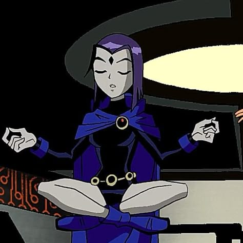 Raven Cosplay Teen Titans Go, Corvina Titans, Raven Aesthetic Teen Titans, Raven Pfp, Old Teen Titans, Jinx Teen Titans, Raven From Teen Titans, Raven Teen Titans Go, Raven Fanart