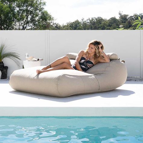 Premium Sunproof Cojelo Suave Lounger Beanbags | Mooi Living Outdoor Beanbag, Bean Bag Lounge, Modern Bean Bags, Outdoor Bean Bag Chair, Bean Bag Bed, Bean Bag Lounger, Outdoor Bean Bag, Sun Lounge, Bean Bag Covers