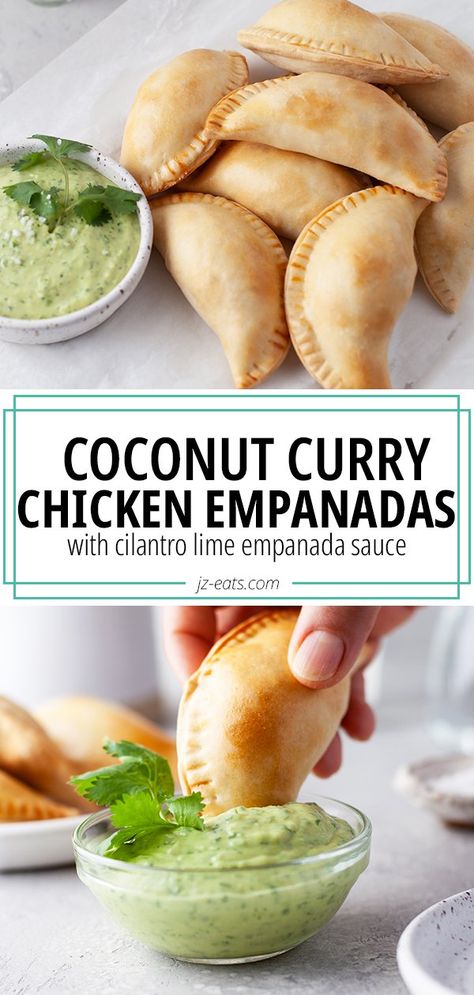 Curry Chicken Empanadas, Curry Appetizer, Chicken Empanada Recipe, Pork Empanadas, Work Lunch Recipes, Chicken Empanadas, Asian Chicken Recipes, Laos Food, Family Snacks