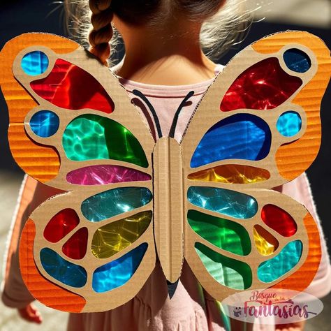 Teaching Primary School, Hand Crafts For Kids, Butterfly Wing, Toddler Learning Activities, Toddler Learning, Diy Halloween Costumes, Diy Costumes, Butterfly Wings, Diy Toys