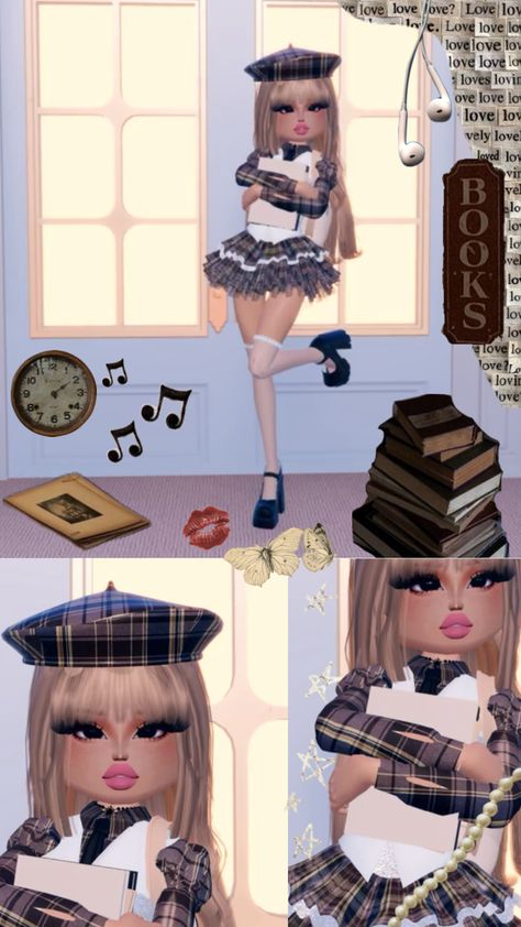 Theme: Academy  #academia #tema #dti #dresstoimpress #roblox #outfit #viral Academia Dress, Roblox Outfit, Dress To Impress