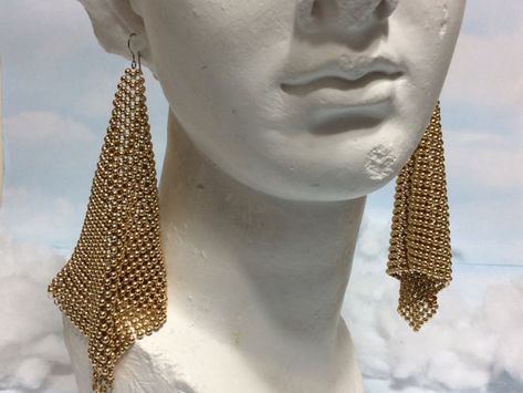 Image result for 70s disco jewellery Disco Jewelry 70's, Disco Jewelry, 70s Disco Outfit, Disco Earrings, Delicate Jewelry Necklace, 70s Earrings, Contemporary Jewellery Necklace, 70s Jewelry, Vintage Disco